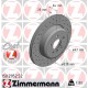 DISQUE ZIMMERMANN BMW SPORT Z GAUCHE