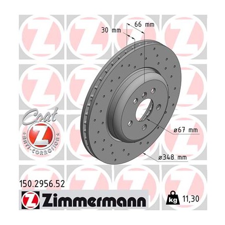 DISC ZIMMERMANN BMW SPORT  Z