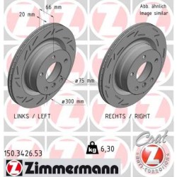 DISQUE ZIMMERMANN BMW BLACK Z