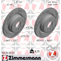 DISC ZIMMERMANN BMW BLACK Z