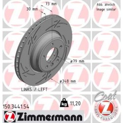 DISC ZIMMERMANN BMW BLACK Z (LEFT)