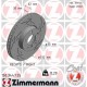 DISQUE ZIMMERMANN BMW BLACK Z (DROIT)