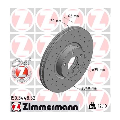 DISC ZIMMERMANN BMW SPORT Z