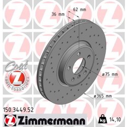 DISQUE ZIMMERMANN BMW SPORT Z