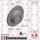 DISQUE ZIMMERMANN BMW BLACK  Z (DROIT)