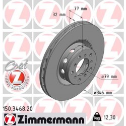 DISQUE ZIMMERMANN BMW Coat Z (US-Version) GAUCHE