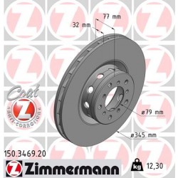 SCHIJF ZIMMERMANN BMW Coat Z (US-Version) RECHTS