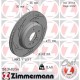 DISQUE ZIMMERMANN BMW BLACK Z (GAUCHE)