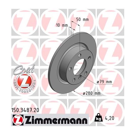 DISC ZIMMERMANN BMW Coat Z