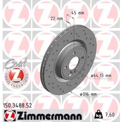 DISC ZIMMERMANN BMW SPORT Z