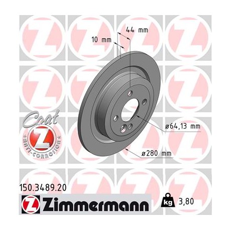 DISC ZIMMERMANN BMW Coat Z