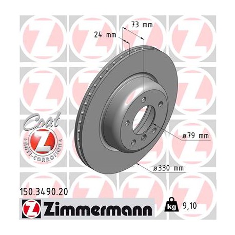 DISC ZIMMERMANN BMW Coat Z