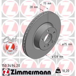 DISC ZIMMERMANN BMW Coat Z