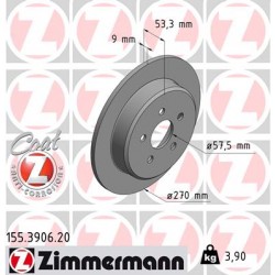 DISC ZIMMERMANN CHRYSLER Coat Z