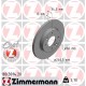 DISC ZIMMERMANN CITROEN/PEUGEOT Coat Z