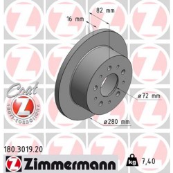 DISC ZIMMERMANN CITROEN/PEUGEOT/FIAT Coat Z