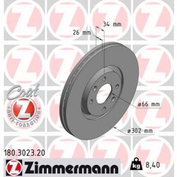 DISQUE ZIMMERMANN CITROEN/PEUGEOT Coat Z