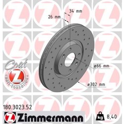 DISC ZIMMERMANN CITROEN/PEUGEOT SPORT Z