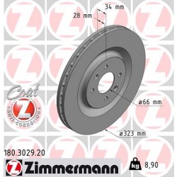 DISQUE ZIMMERMANN CITROEN/PEUGEOT Coat Z