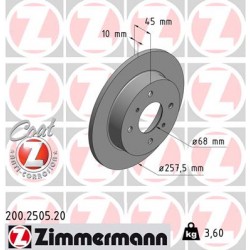 DISQUE ZIMMERMANN NISSAN Coat Z