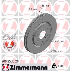 DISC ZIMMERMANN NISSAN Coat Z