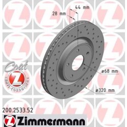 DISC ZIMMERMANN NISSAN SPORT Z