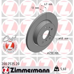 DISC ZIMMERMANN NISSAN/RENAULT Coat Z