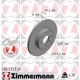 DISC ZIMMERMANN FIAT Coat Z