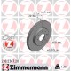 DISC ZIMMERMANN FIAT/FORD Coat Z