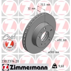 DISC ZIMMERMANN FIAT/PEUGEOT/CITROEN Coat Z