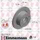 DISQUE ZIMMERMANN FIAT/PEUGEOT/CITROEN Coat Z