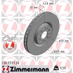 DISC ZIMMERMANN FIAT/CITROEN/PEUGEOT/ LANCIA Coat Z