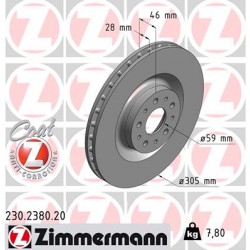 DISQUE ZIMMERMANN FIAT Coat Z