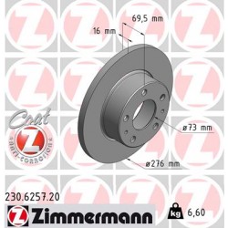 DISQUE ZIMMERMANN IVECO Coat Z