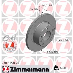 DISC ZIMMERMANN IVECO Coat Z