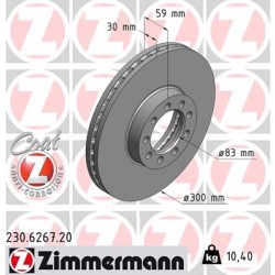 DISQUE ZIMMERMANN IVECO Coat Z