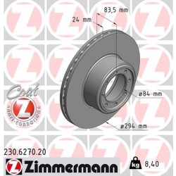 DISC ZIMMERMANN IVECO Coat Z