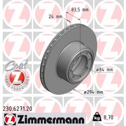 DISC ZIMMERMANN IVECO Coat Z