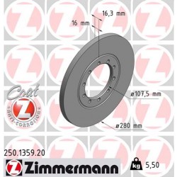 DISC ZIMMERMANN FORD Coat Z