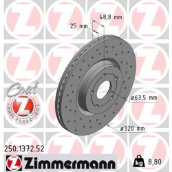 DISC ZIMMERMANN FORD/VOLVO SPORT Z