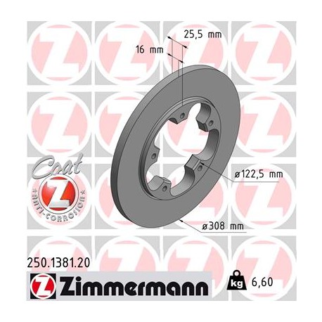 DISC ZIMMERMANN FORD Coat Z