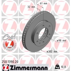 DISC ZIMMERMANN FORD/MAZDA Coat Z