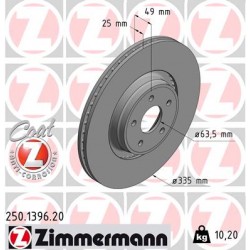 DISC ZIMMERMANN FORD Coat Z