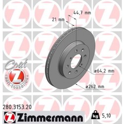 DISQUE ZIMMERMANN HONDA Coat Z