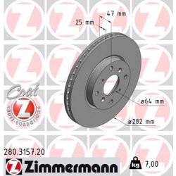 DISQUE ZIMMERMANN HONDA Coat Z