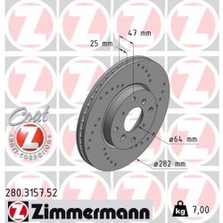 DISC ZIMMERMANN HONDA SPORT Z