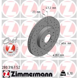 SCHIJF ZIMMERMANN HONDA SPORT Z