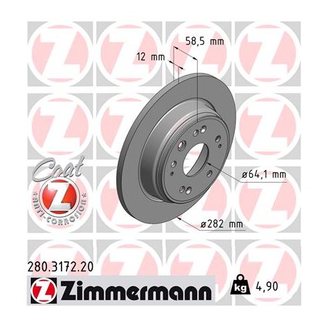 SCHIJF ZIMMERMANN HONDA Coat Z