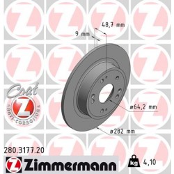 DISC ZIMMERMANN HONDA Coat Z