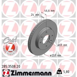 DISQUE ZIMMERMANN HYUNDAI Coat Z